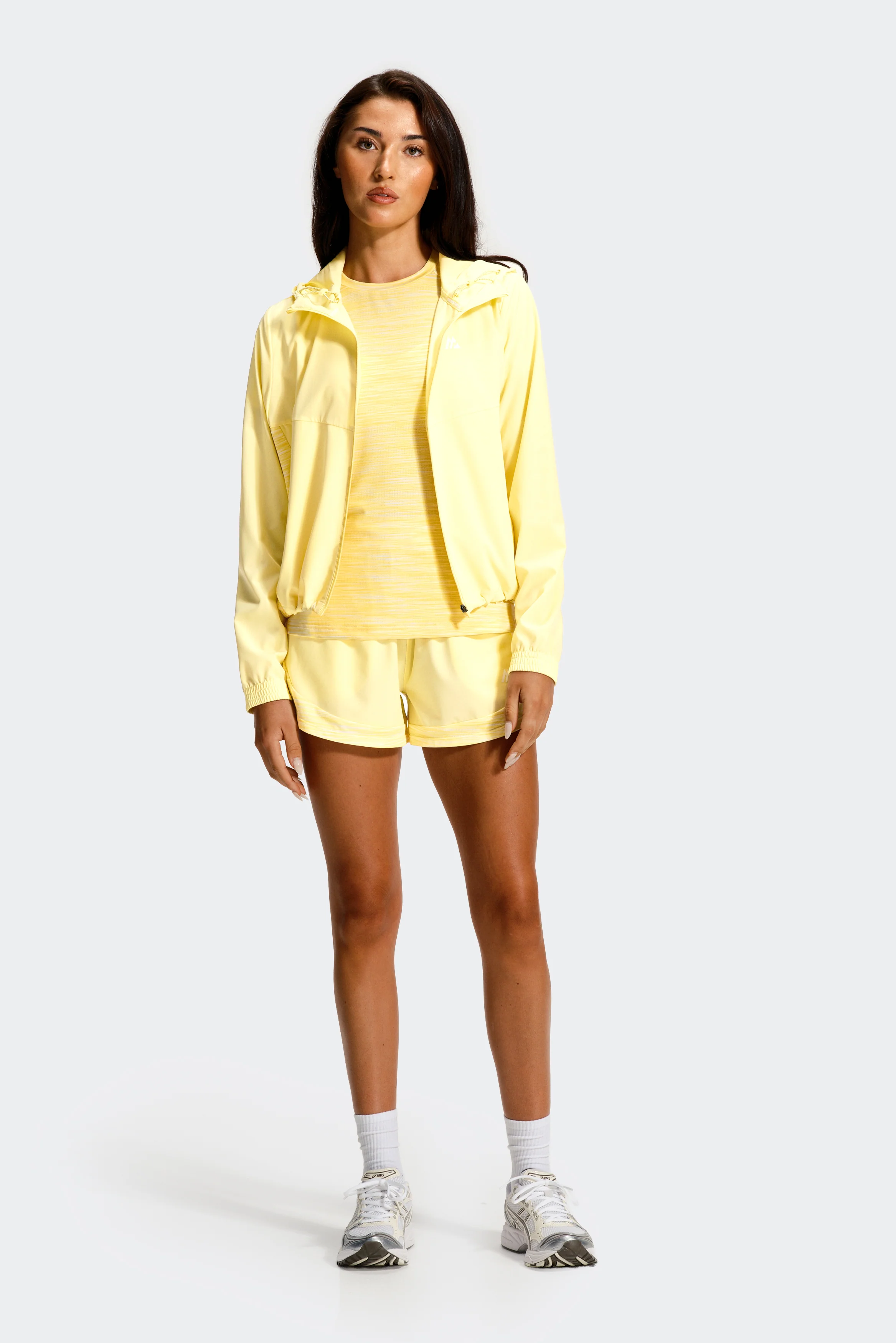 Women's Trail Windbreaker - Lemon/White - Image 7