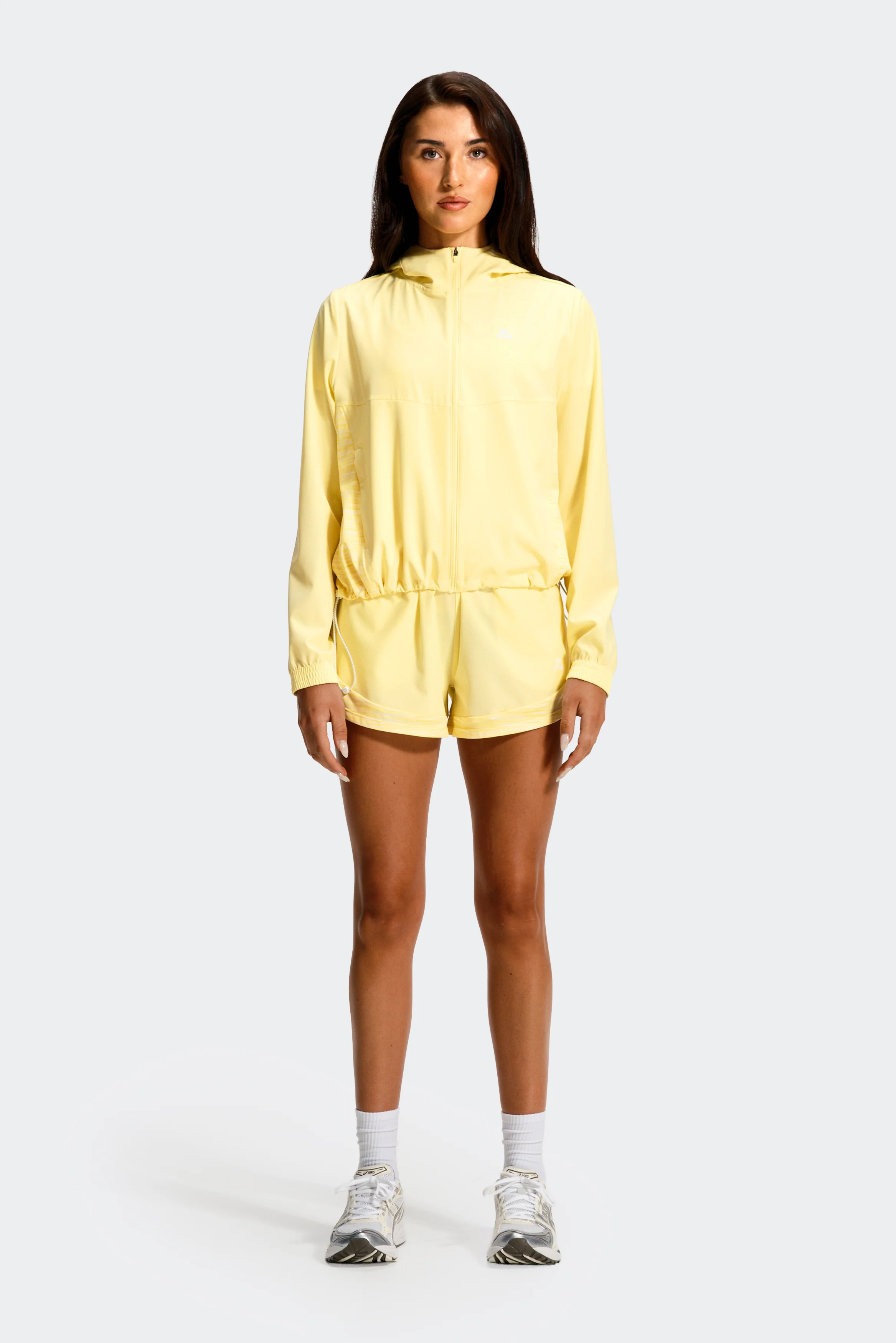 Women's Trail Windbreaker - Lemon/White - Image 8