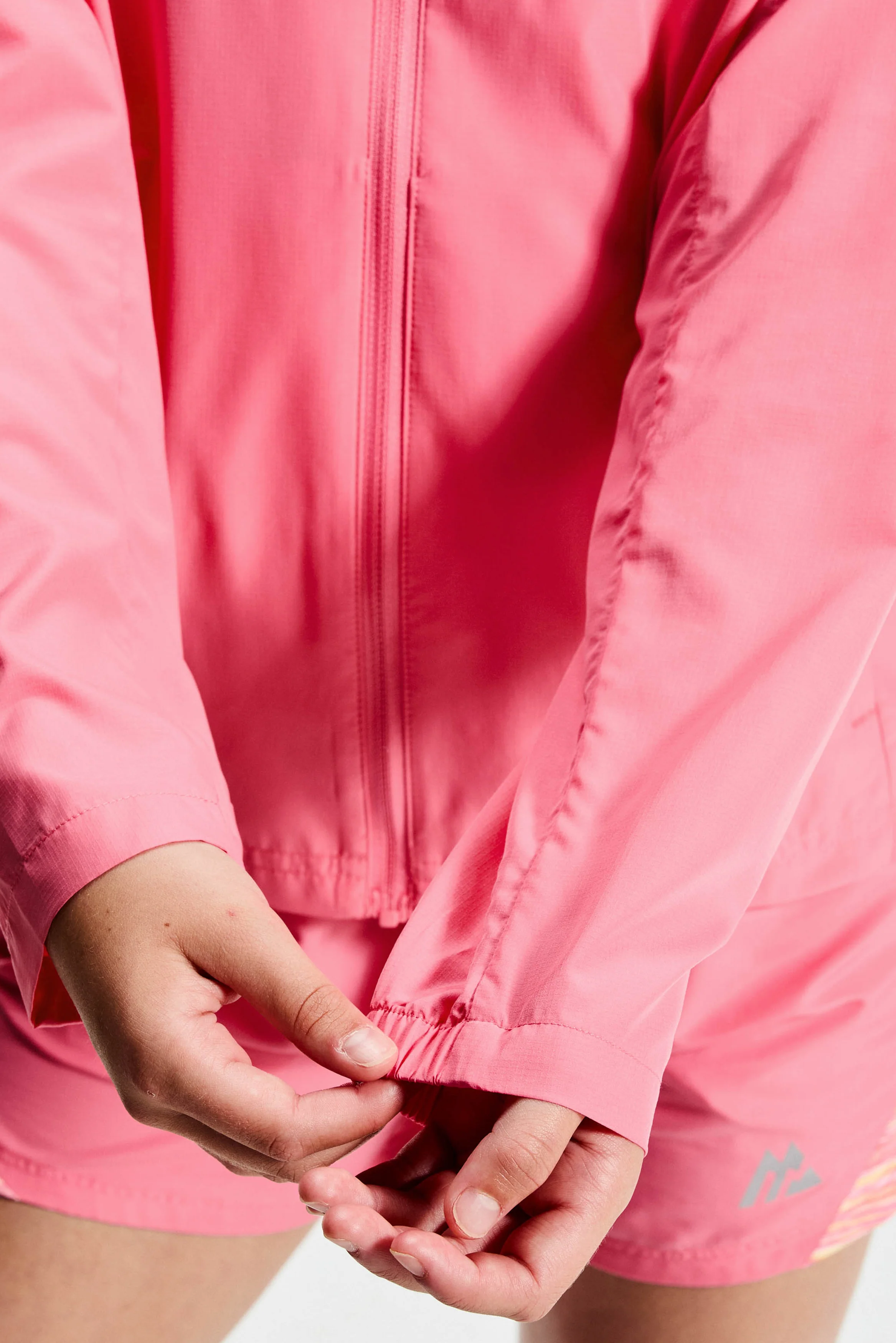 Girls Trail Windbreaker - Pink/White/Yellow - Image 5