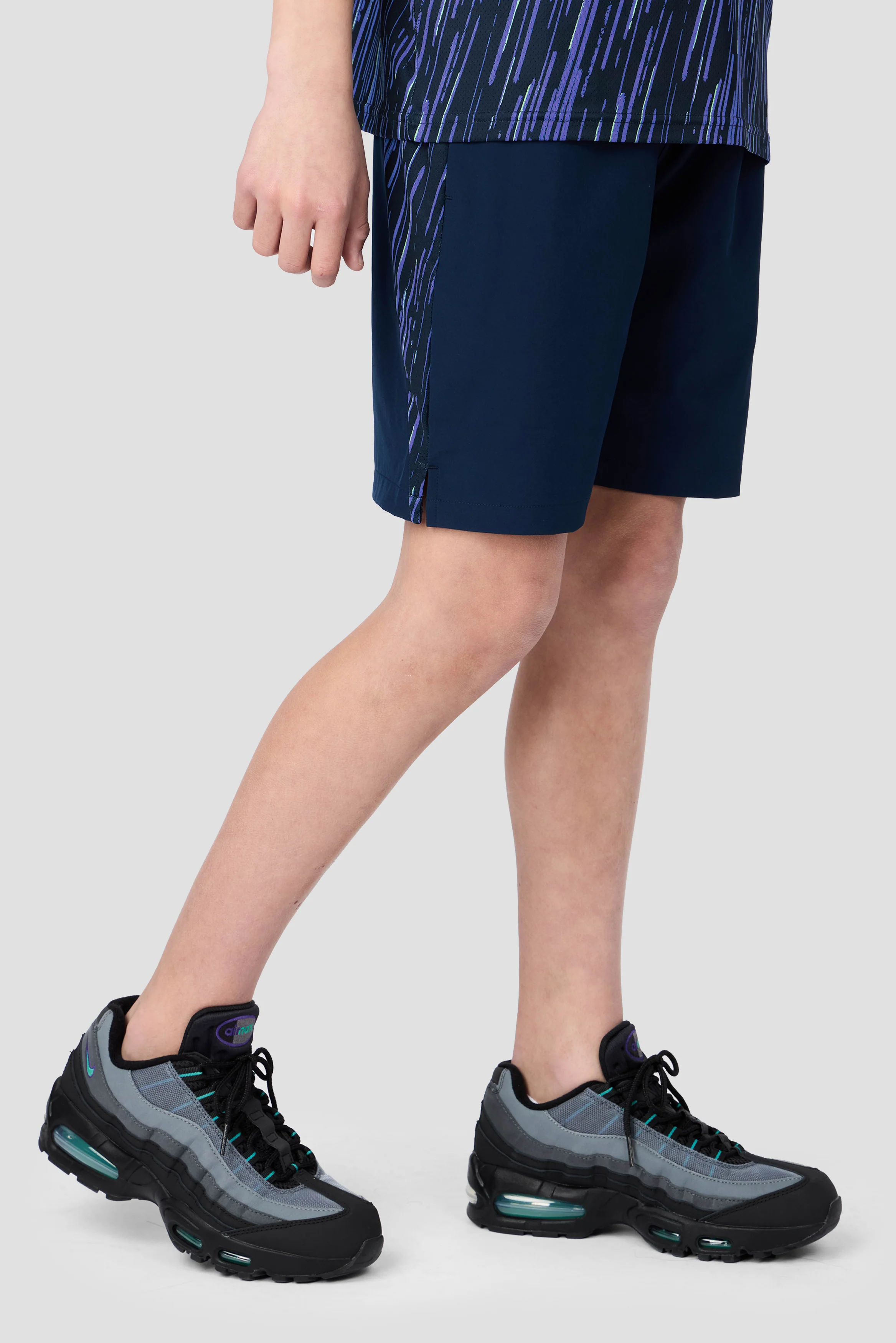 Boys Vigour Short - Midnight Blue/Ultraviolet - Image 2