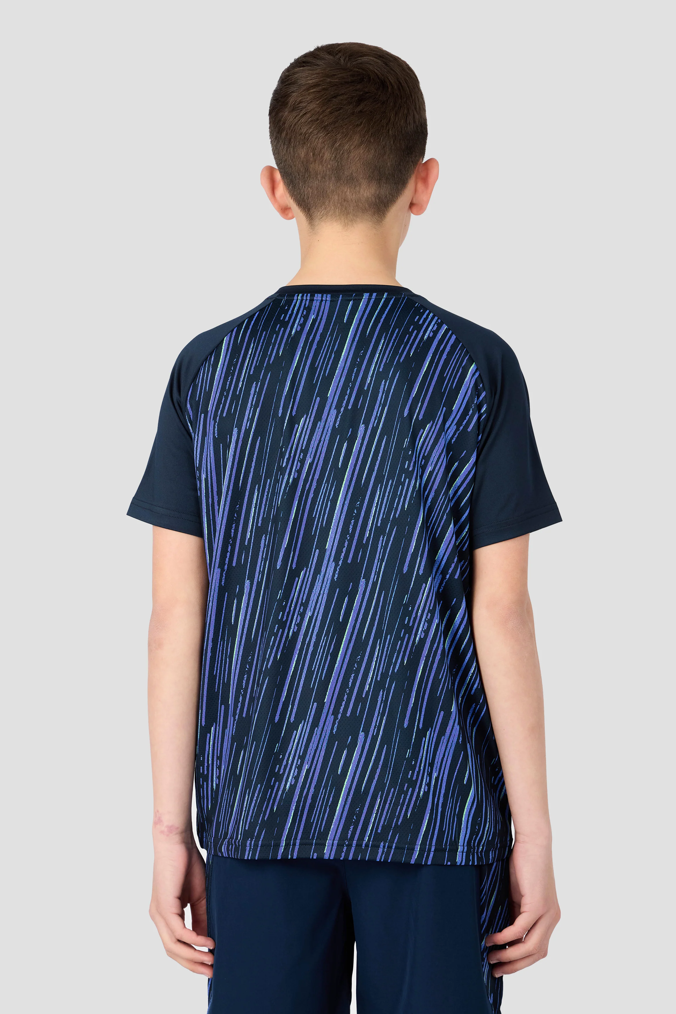 Boys Vigour T-Shirt - Midnight Blue/Ultraviolet - Image 2
